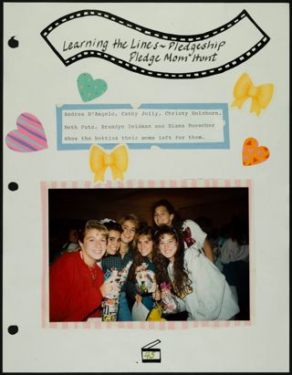 Missouri Alpha Chapter History Binder, Fall 1991, Page 44