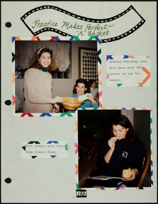 Missouri Alpha Chapter History Binder, Fall 1991, Page 120