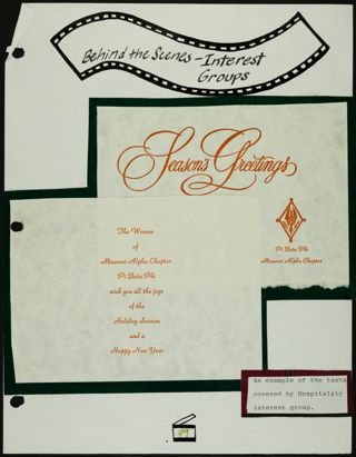 Missouri Alpha Chapter History Binder, Fall 1991, Page 75