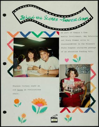 Missouri Alpha Chapter History Binder, 1991, Page 38