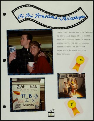 Missouri Alpha Chapter History Binder, 1991, Page 64