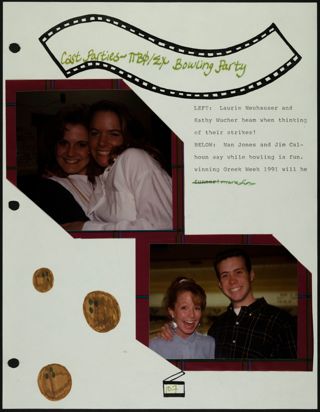 Missouri Alpha Chapter History Binder, 1991, Page 112