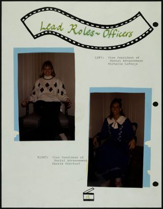 Missouri Alpha Chapter History Binder, 1991, Page 14