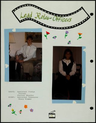 Missouri Alpha Chapter History Binder, 1991, Page 16