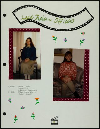 Missouri Alpha Chapter History Binder, 1991, Page 19