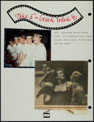 Missouri Alpha Chapter History Binder, 1991, Page 82