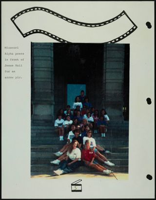 Missouri Alpha Chapter History Binder, 1991, Page 6