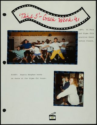Missouri Alpha Chapter History Binder, 1991, Page 79