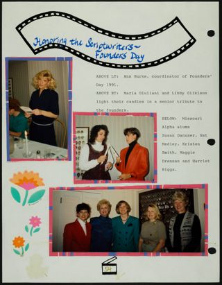 Missouri Alpha Chapter History Binder, 1991, Page 57