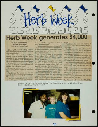 Missouri Alpha Chapter History Binder, 1990, Page 77