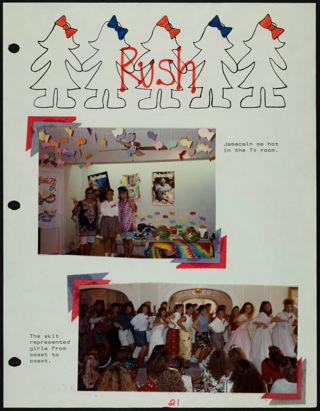 Missouri Alpha Chapter History Binder, 1990, Page 28