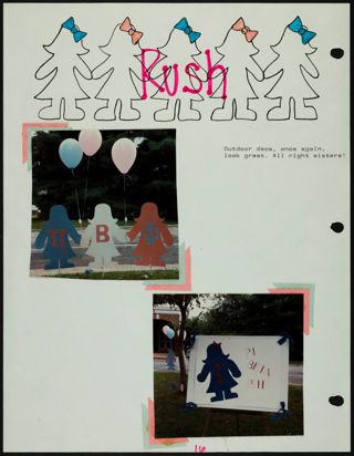 Missouri Alpha Chapter History Binder, 1990, Page 23