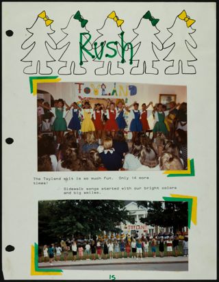 Missouri Alpha Chapter History Binder, 1990, Page 22