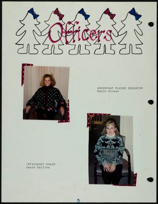 Missouri Alpha Chapter History Binder, 1990, Page 12