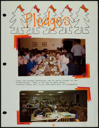 Missouri Alpha Chapter History Binder, 1990, Page 48