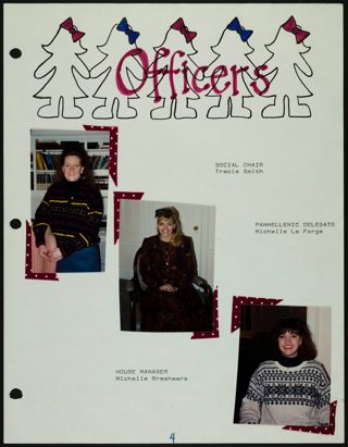 Missouri Alpha Chapter History Binder, 1990, Page 11