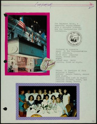 Missouri Alpha Chapter History Binder, 1987-1988, Page 15