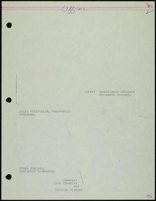 Missouri Alpha Chapter History Binder, 1987-1988, Page 54