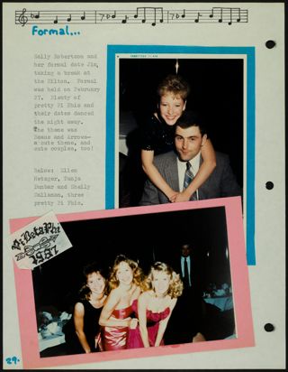 Missouri Alpha Chapter History Binder, 1986-1987, Page 66