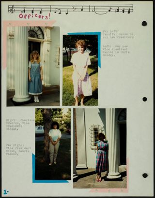 Missouri Alpha Chapter History Binder, 1986-1987, Page 40