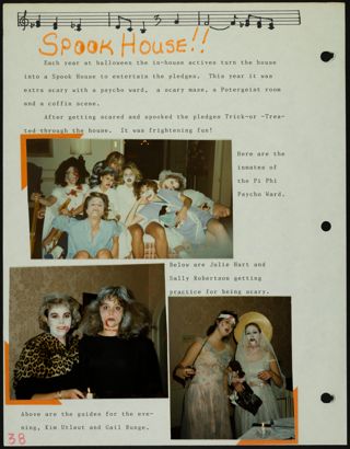 Missouri Alpha Chapter History Binder, 1986-1987, Page 34