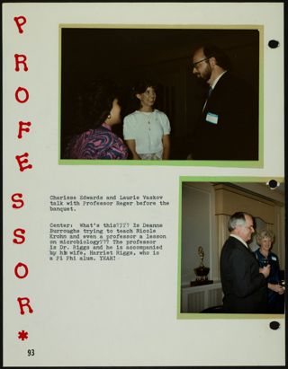 Missouri Alpha Chapter History Binder, 1985-1986, Page 91
