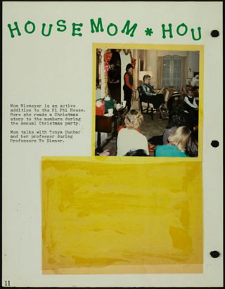 Missouri Alpha Chapter History Binder, 1985-1986, Page 13
