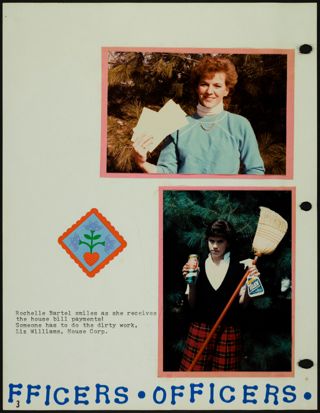 Missouri Alpha Chapter History Binder, 1985-1986, Page 5