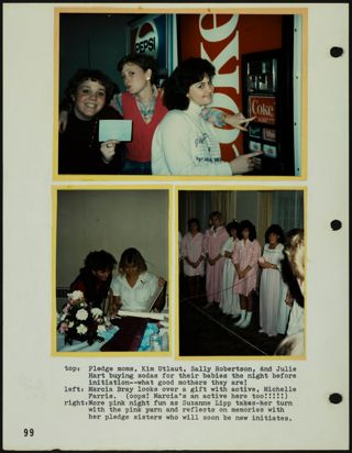 Missouri Alpha Chapter History Binder, 1985-1986, Page 96