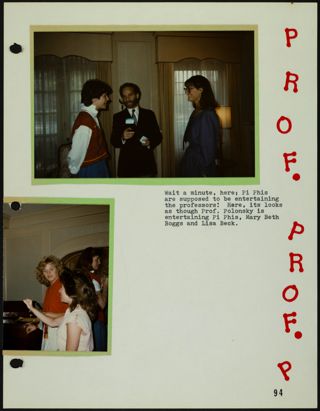 Missouri Alpha Chapter History Binder, 1985-1986, Page 92