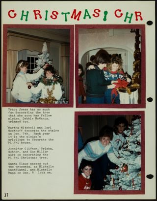 Missouri Alpha Chapter History Binder, 1985-1986, Page 37