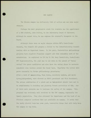 Missouri Alpha Chapter History Binder, 1984-1985, Page 23