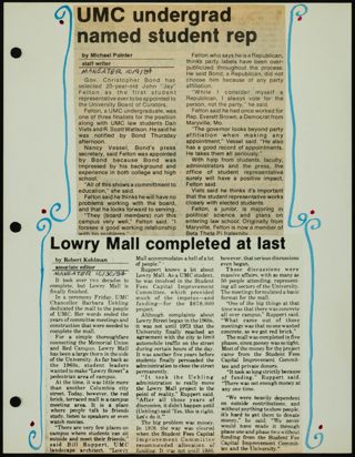 Missouri Alpha Chapter History Binder, 1984-1985, Page 25