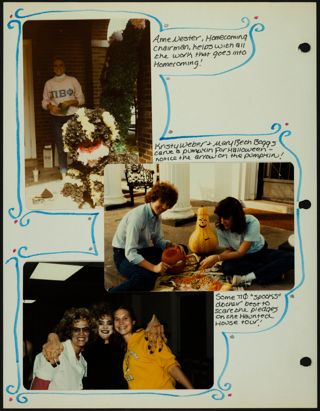 Missouri Alpha Chapter History Binder, 1984-1985, Page 33