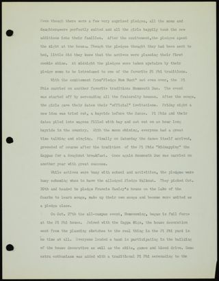 Missouri Alpha Chapter History Binder, 1984-1985, Page 35