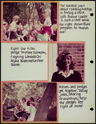 Missouri Alpha Chapter History Binder, 1982-1983, Page 28