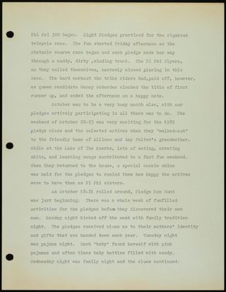 Missouri Alpha Chapter History Binder, 1982-1983, Page 31