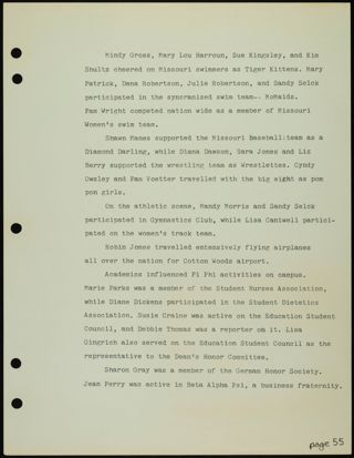 Missouri Alpha Chapter History Binder, 1977-1978, Page 51