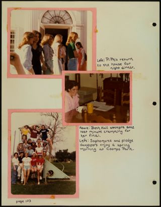 Missouri Alpha Chapter History Binder, 1977-1978, Page 98