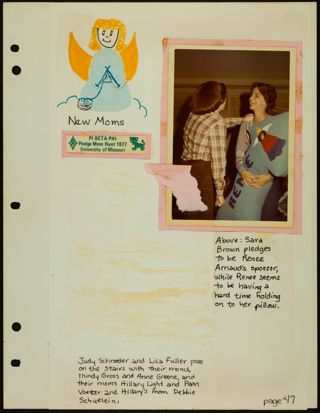 Missouri Alpha Chapter History Binder, 1977-1978, Page 43