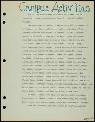 Missouri Alpha Chapter History Binder, 1977-1978, Page 49