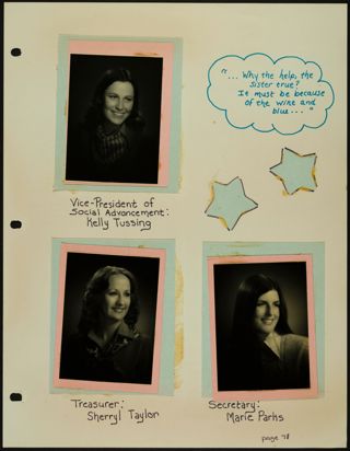 Missouri Alpha Chapter History Binder, 1977-1978, Page 74