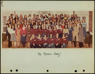 Missouri Alpha Chapter History Binder, 1976-1977, Page 5