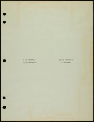 Missouri Alpha Chapter History Binder, 1976-1977, Page 54