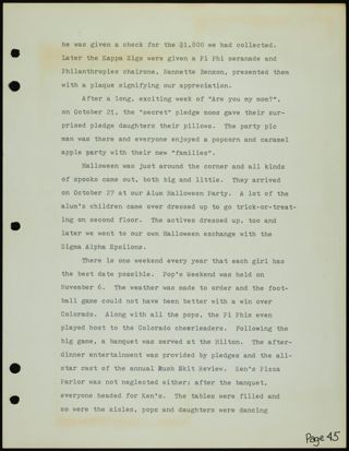 Missouri Alpha Chapter History Binder, 1976-1977, Page 45