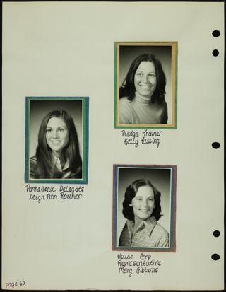 Missouri Alpha Chapter History Binder, 1976-1977, Page 59