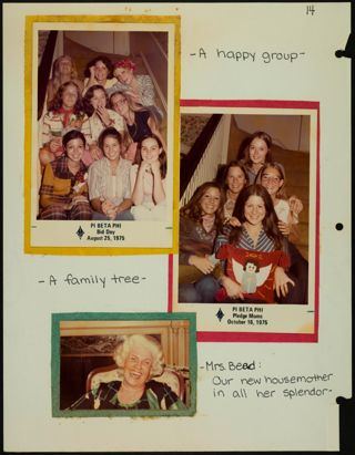 Missouri Alpha Chapter History Binder, 1975-1976, Page 13