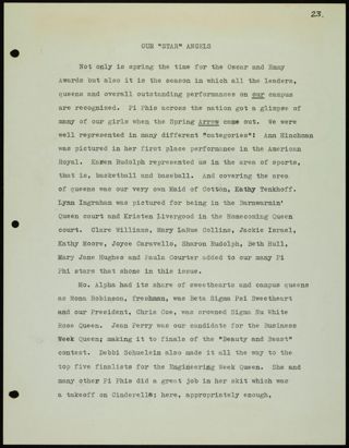 Missouri Alpha Chapter History Binder, 1975-1976, Page 68