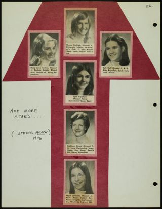 Missouri Alpha Chapter History Binder, 1975-1976, Page 67