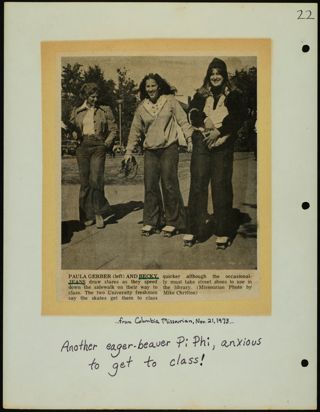 Missouri Alpha Chapter History Binder, 1973-1974, Page 26